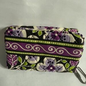 VERA BRADLEY  Floral Mini Coin Bag